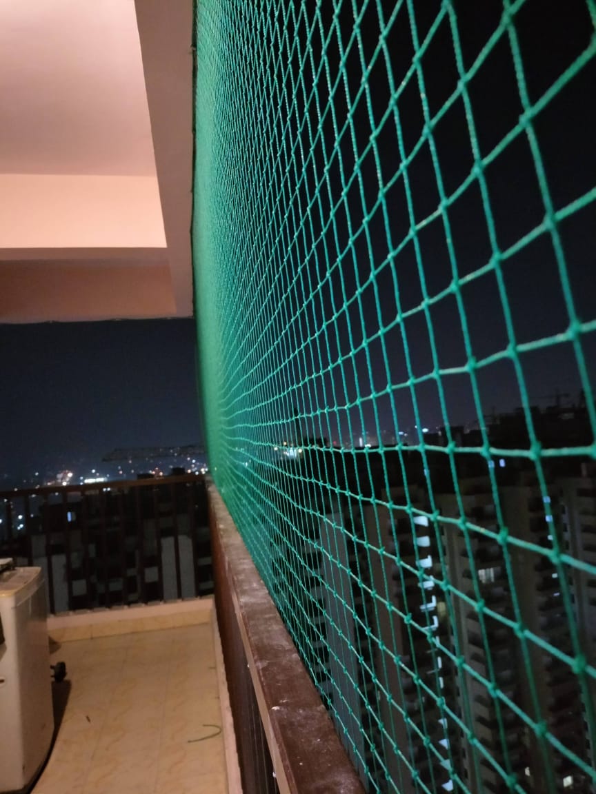 Sliding Bird Net for Balcony | Pigeon net in Gurgaon